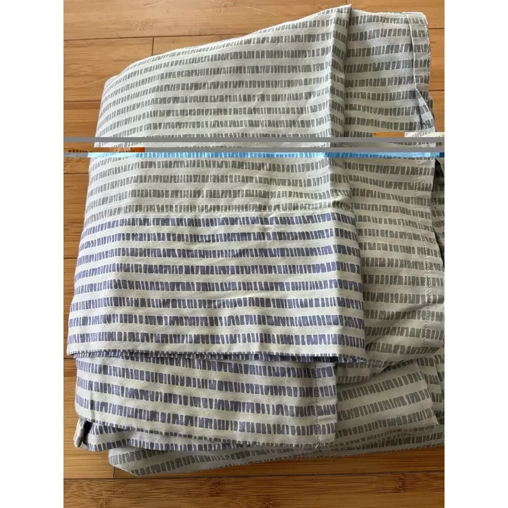 Calvin Klein Home Classic Luxury 100% Combed Pima Cotton Queen Flat Sheet Bed